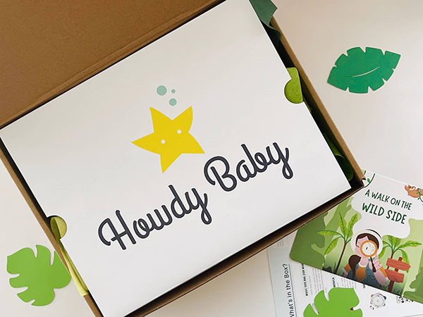 July 2023 Howdy Baby newborn baby boxes
