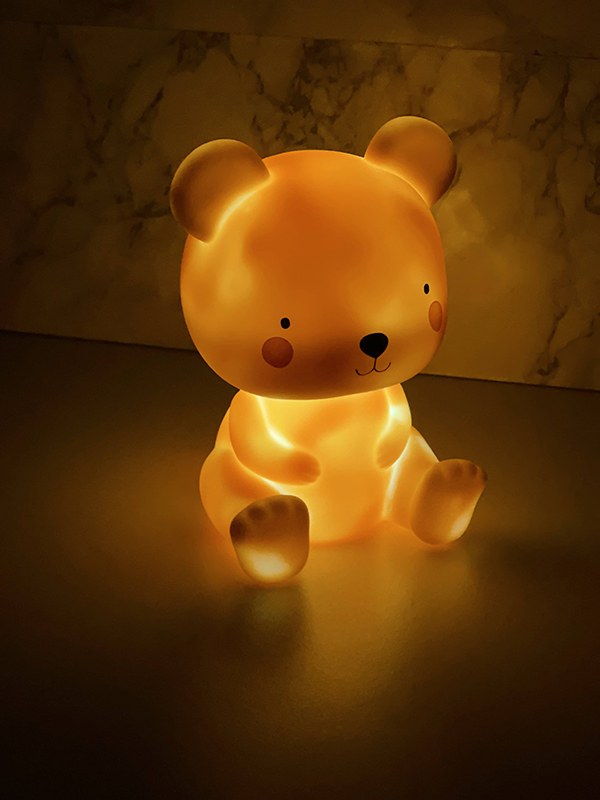 bear night light for kids bedroom