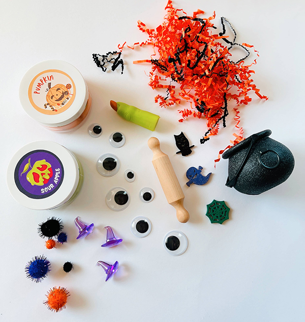 playdough sensory kit for kids