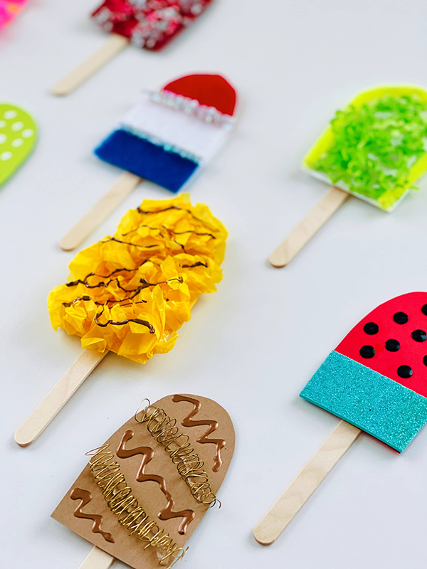 creative summer popsicle crafts for kids