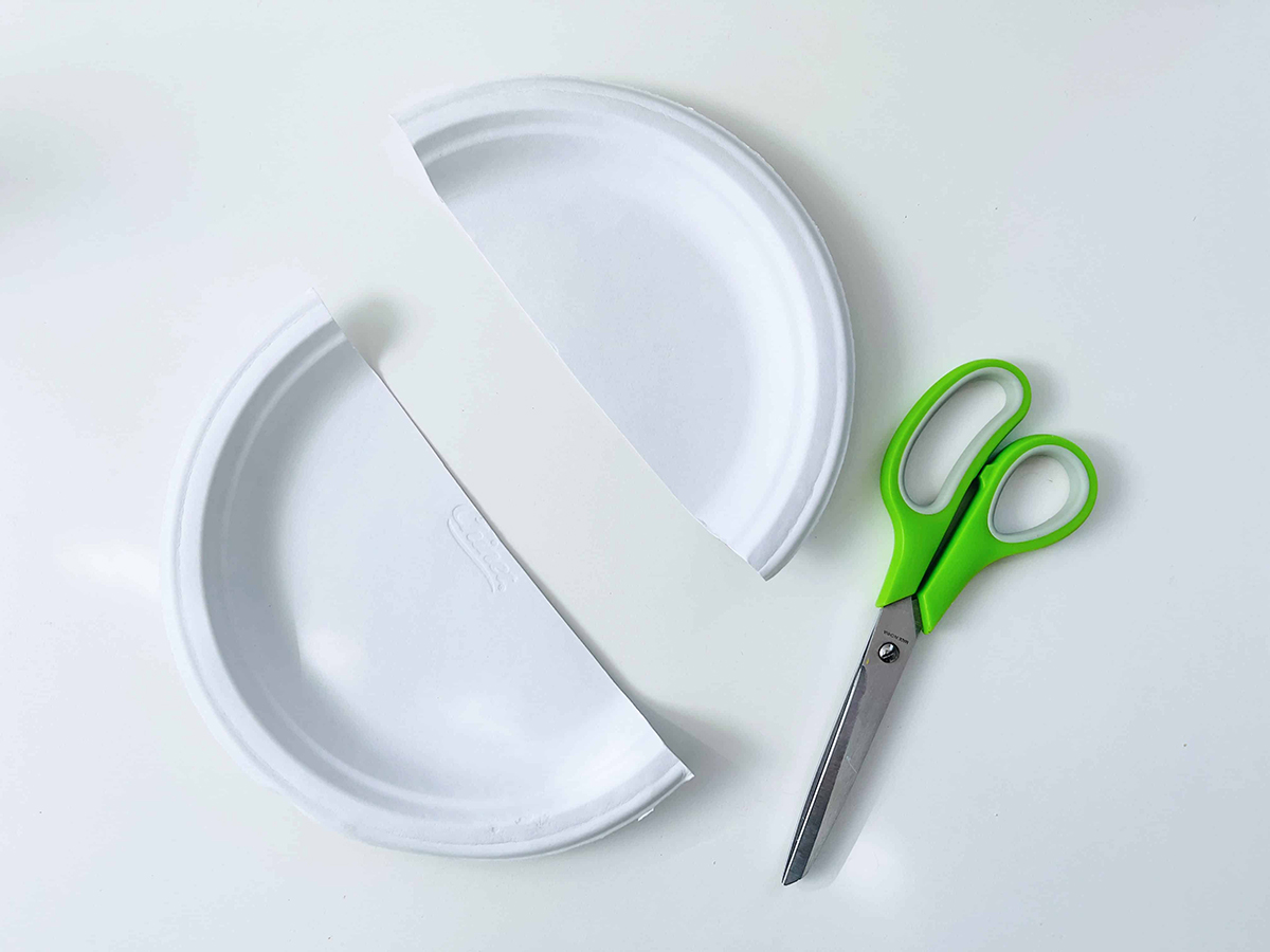 preschool paper plate crafts step 2