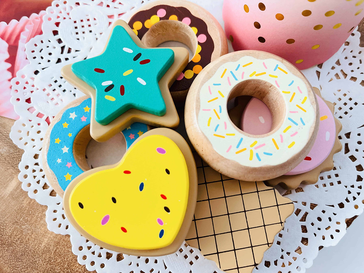 pretend play donuts for toddlers and kids