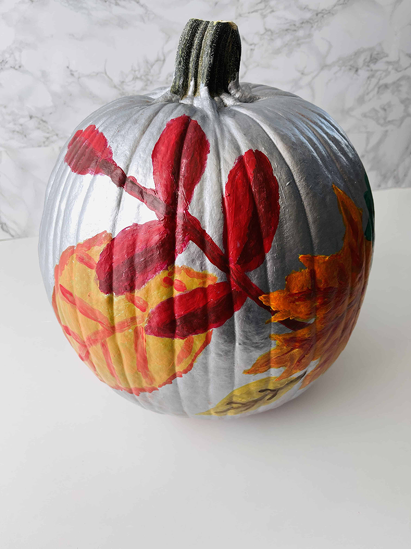 easy pumpkin painting designs