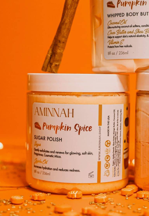 pumpkin spice sugar scrub for mom