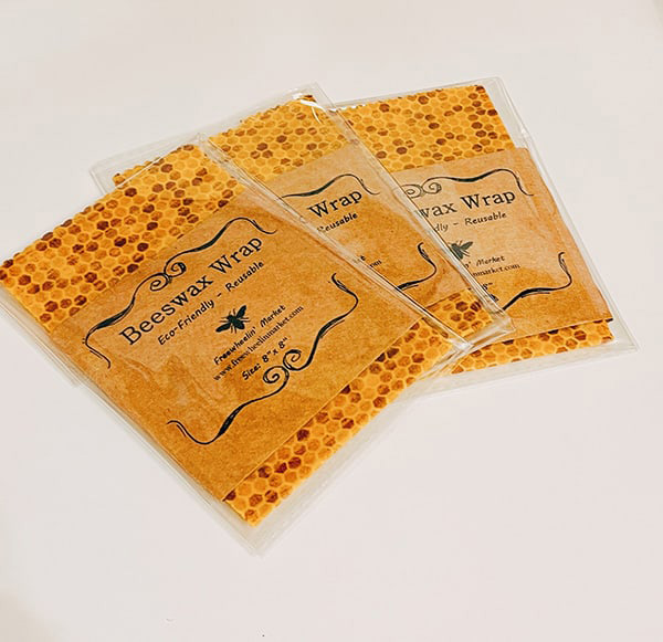 reusable beeswax food wrap