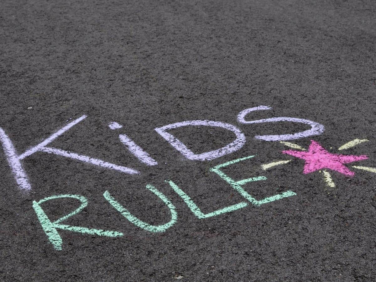 writing sight words in chalk interactive learning ideas for toddlers and kids