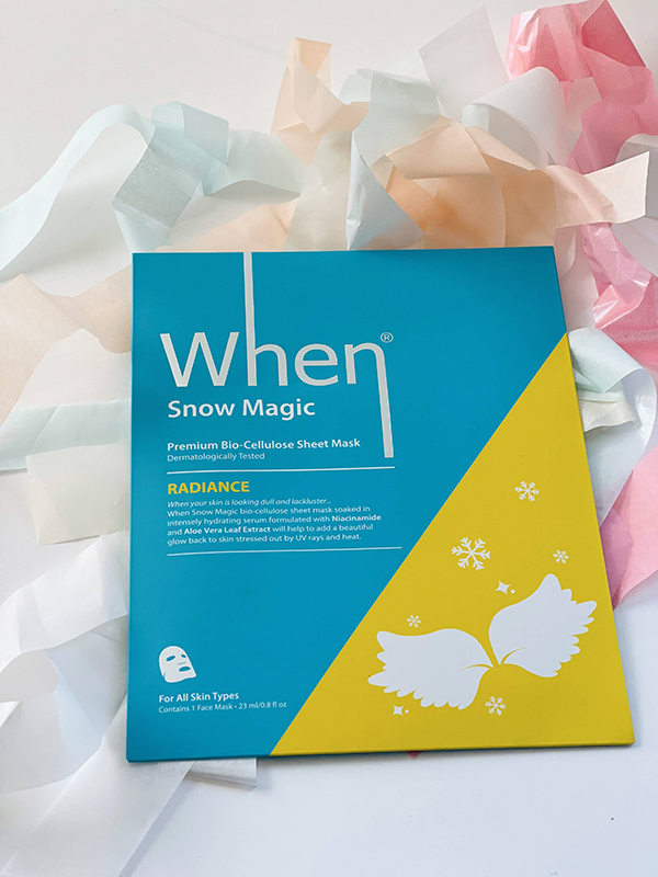 snow magic sheet mask