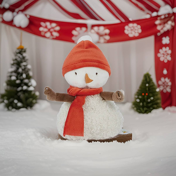 Marshmallow the snowman plushie pal
