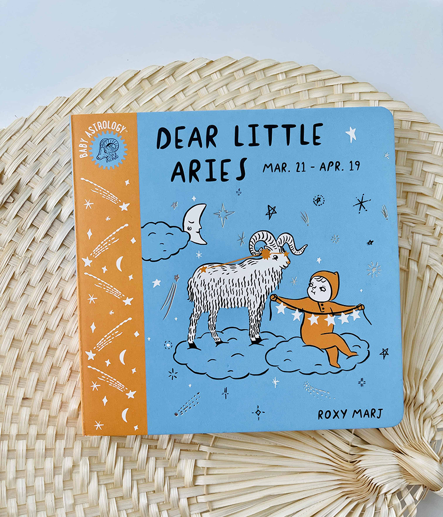 star sign zodiac aries baby board book