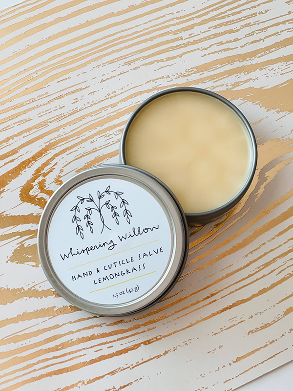 cuticle salve from the November 2022 Howdy Baby subscription box for moms