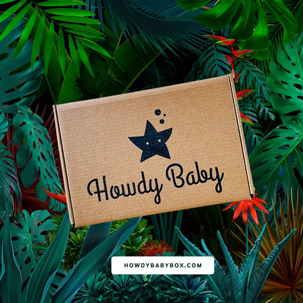 July 2023 Howdy Baby subscription box mom and me theme reveal