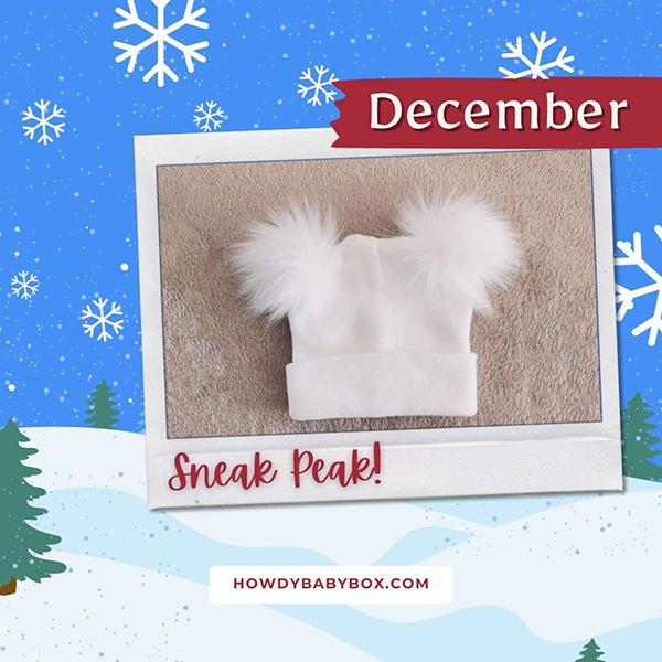 subscription boxes for babies sneak peek 1 pom pom beanie hat