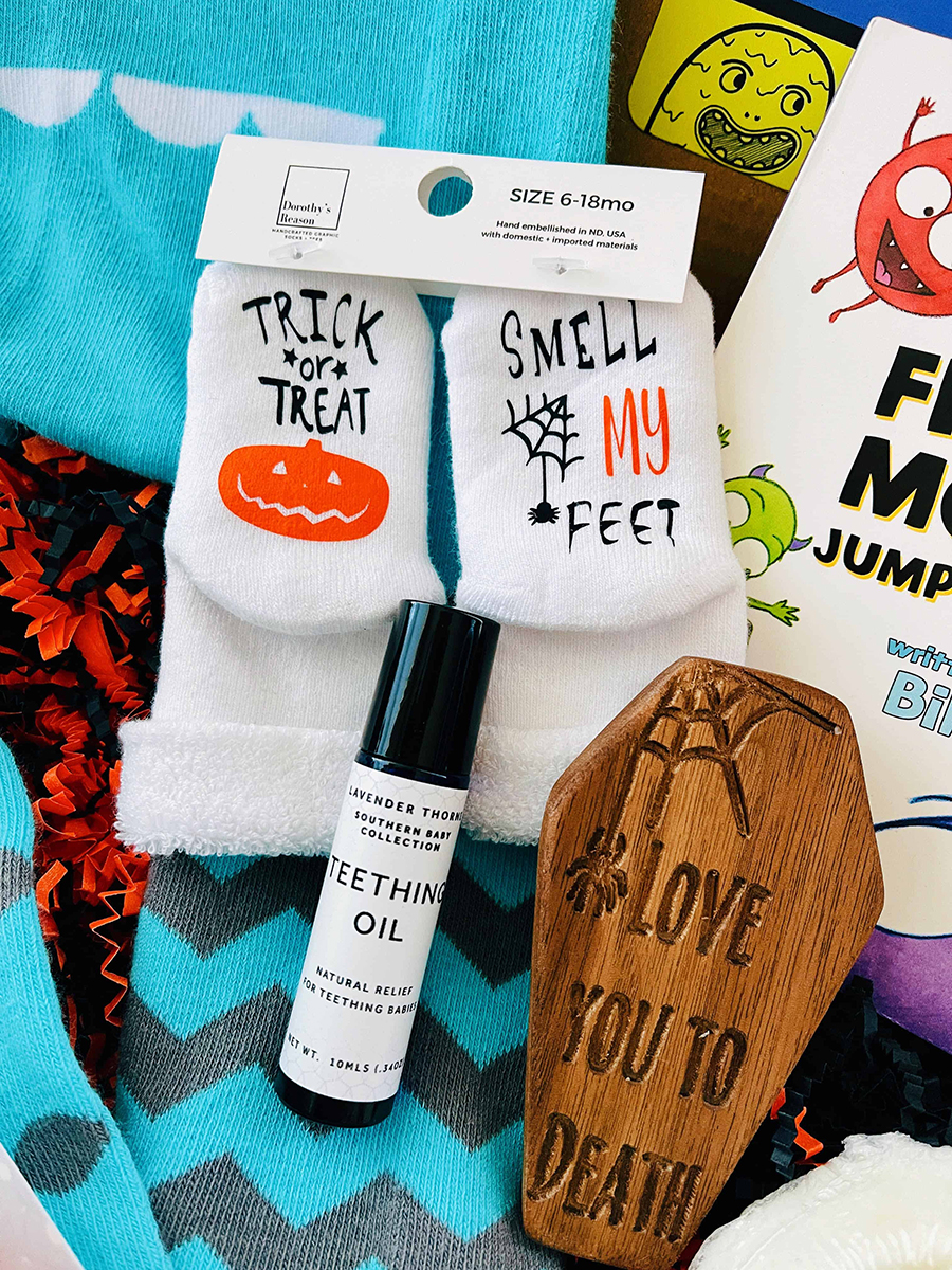 teething oil halloween socks and love you to death natural teether for baby