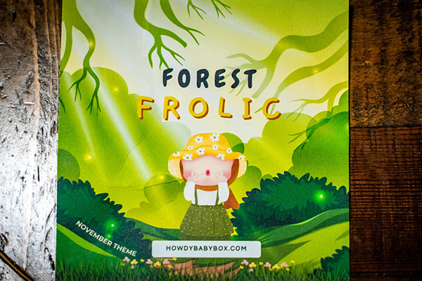 November 2023 Forest Frolic theme card