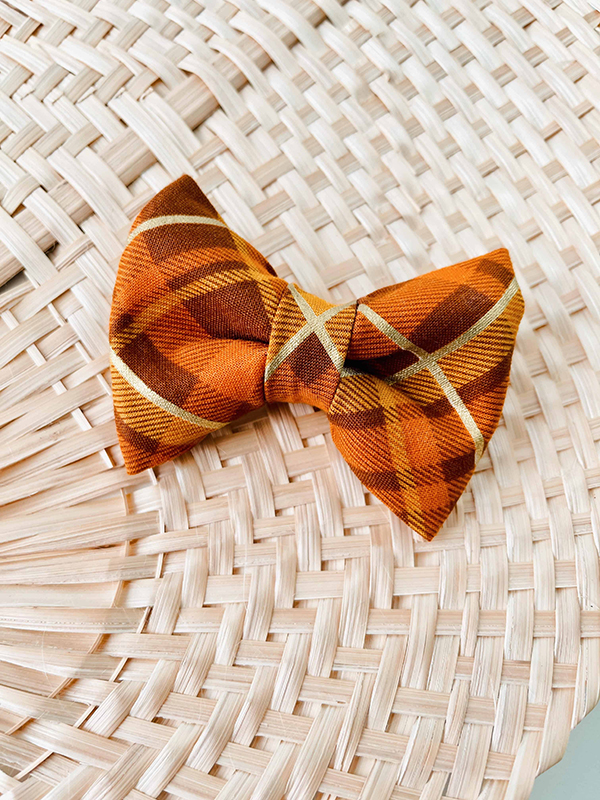 thanksgiving toddler bow tie