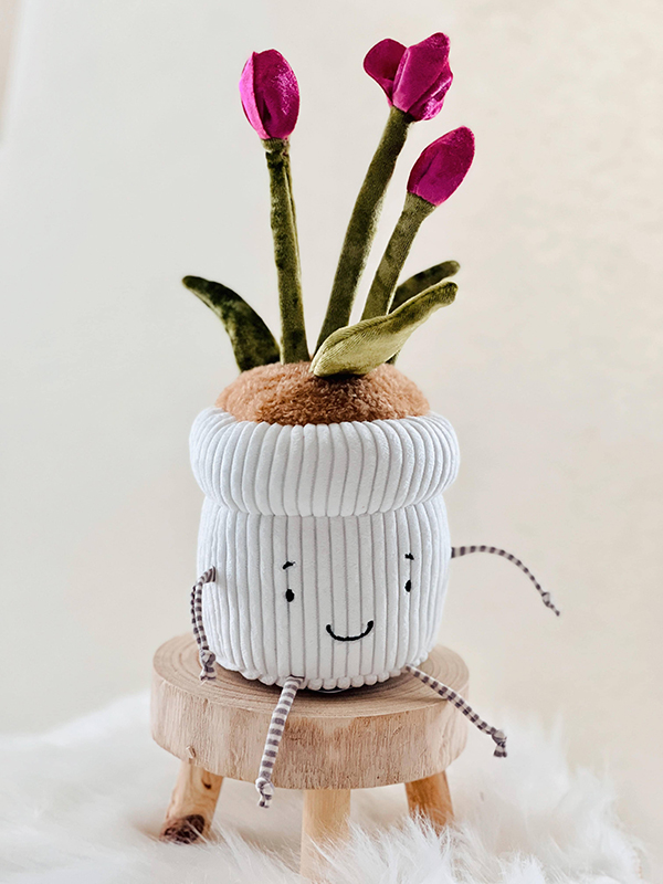 tulip plant plushie howdy baby box may 2022