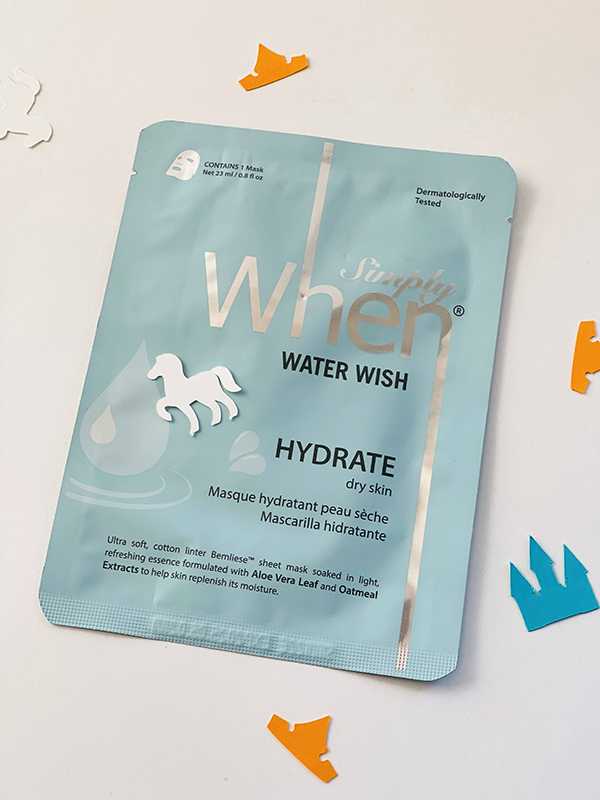 water wish sheet mask