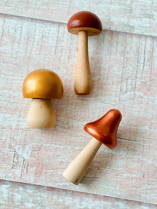 wooden mushroom toys for kids