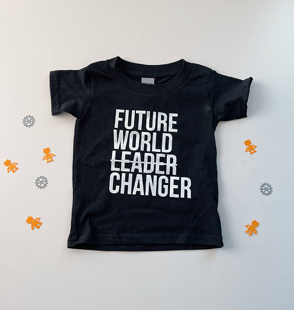 kids world changer t-shirt