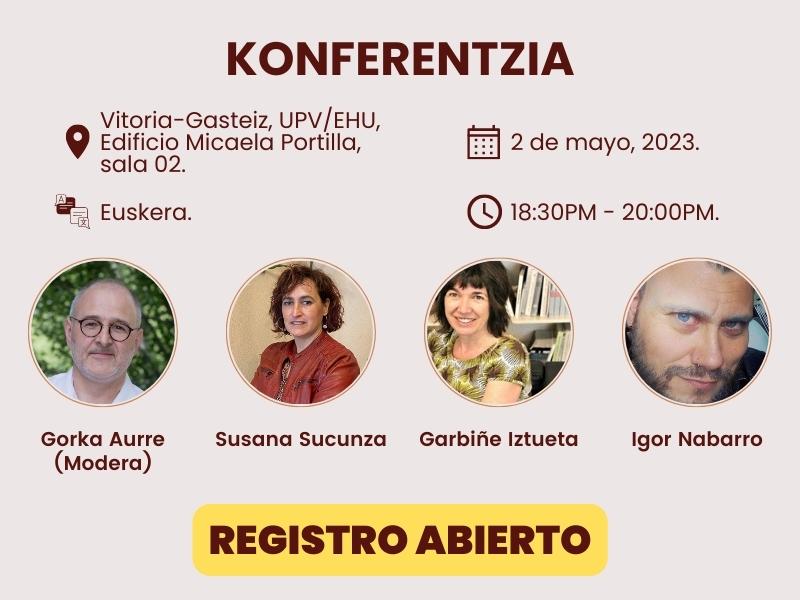 Conferencia en euskera 2 de mayo