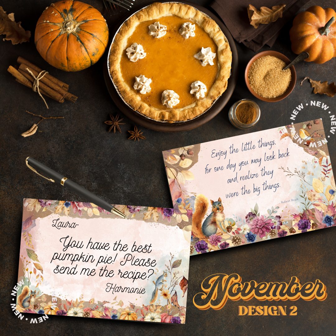 November Notecard Design Reveal!