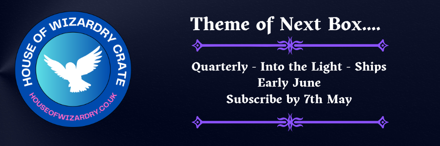 Theme of next box — Quarterly Into the Light, ships early June, subscribe by 7th May