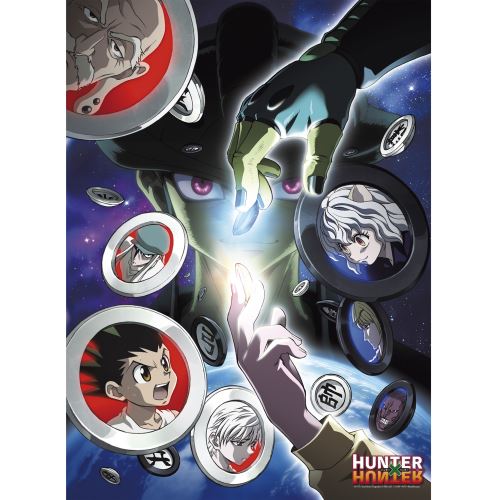 Poster manga de HxH fourmis chimère Netero Meruem Gon Kirua neferupito