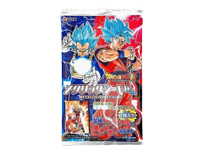 Chewing-Gum Dragon Ball Super Confiserie - Chewing Gum- Dragon Ball Super - Autocolant - Japanime - Box surprise