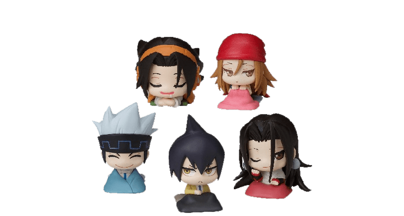 Mini Figurine Shaman King - Yoh - Horohoro - Ren - Hao -Anna- Mini Figurine - Shaman King - Yoh - Horohoro - Ren - Hao - Anna