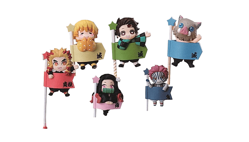 Mini Figurine Demon Slayer de Tanjiro, Zenitsu, Nezuko, Rengoko et Akaza et Inosuke Figurine - Demon Slayer - Tanjiro - Zenitsu - Nezuko - Inosuke - Akaza - Rengoku