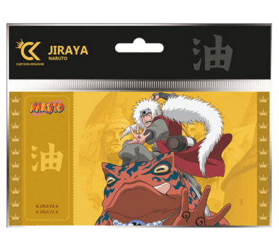 Golden Ticket Naruto Shippuden Accéssoire - Goodies - Naruto Shippuden - Jiraya -  Senin