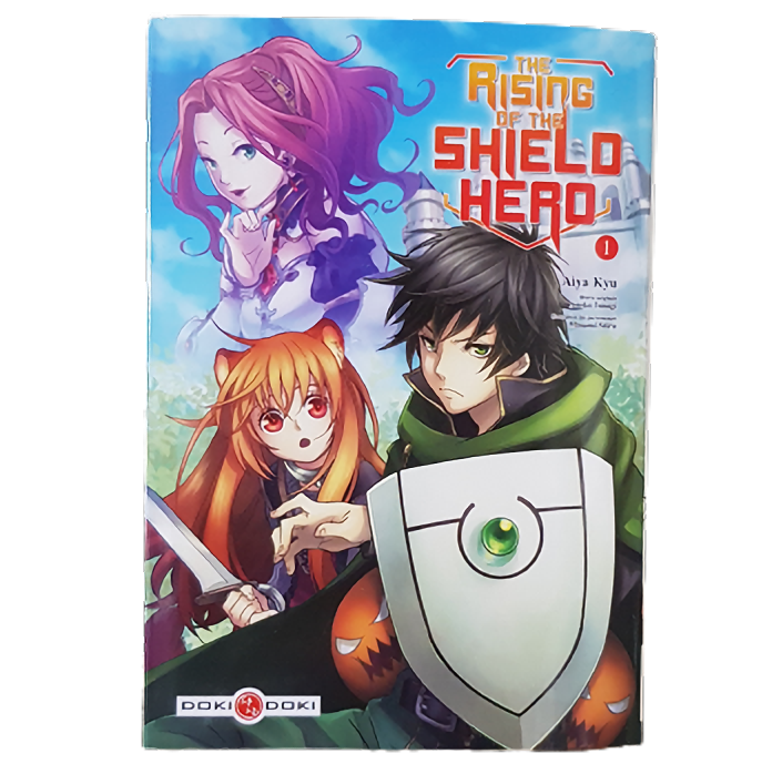 Manga - The Rising Of The Shield Hero - Tome 01 - Seinen -Doki-Doki