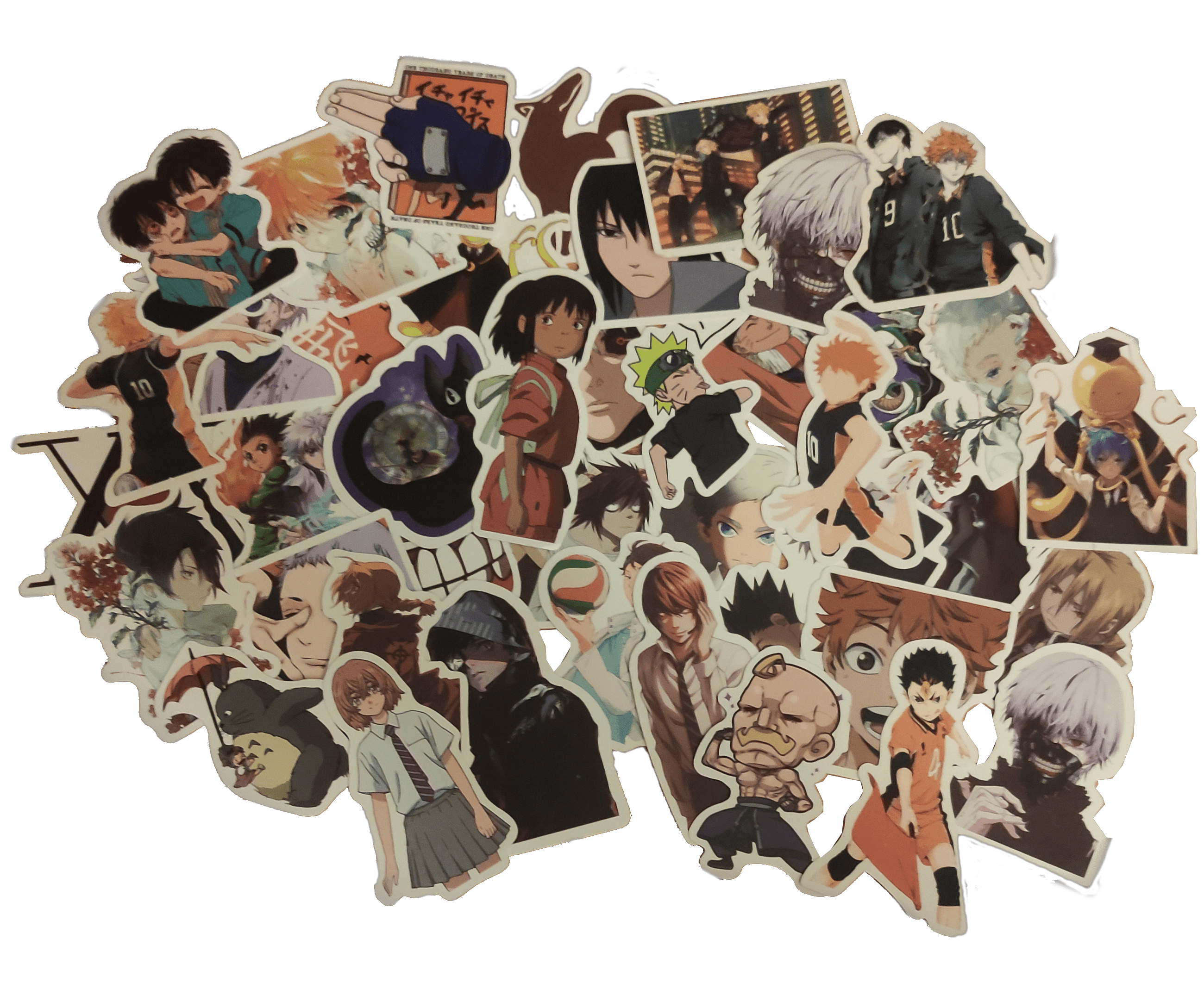 Stickers manga - Stickers animé - FMA - Assassination Classroom - Berserk - Haikyuu - TPN - DBZ - Manga box - Japanime