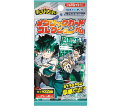 Chewing Gum My Hero Academia Chewing Gum - Confiserie - Friandise - My Hero Academia - MHA - Carte