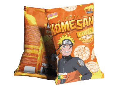Chips - snacks japonais - Naruto  - Japanime - Komesan