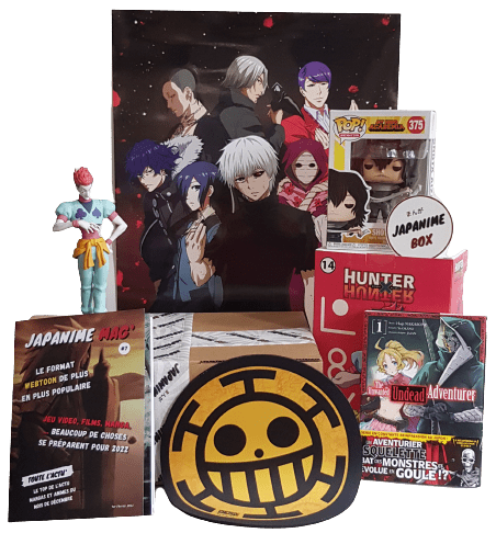 Japanime - Box manga - Box animé - animé box - manga box - cadeau manga