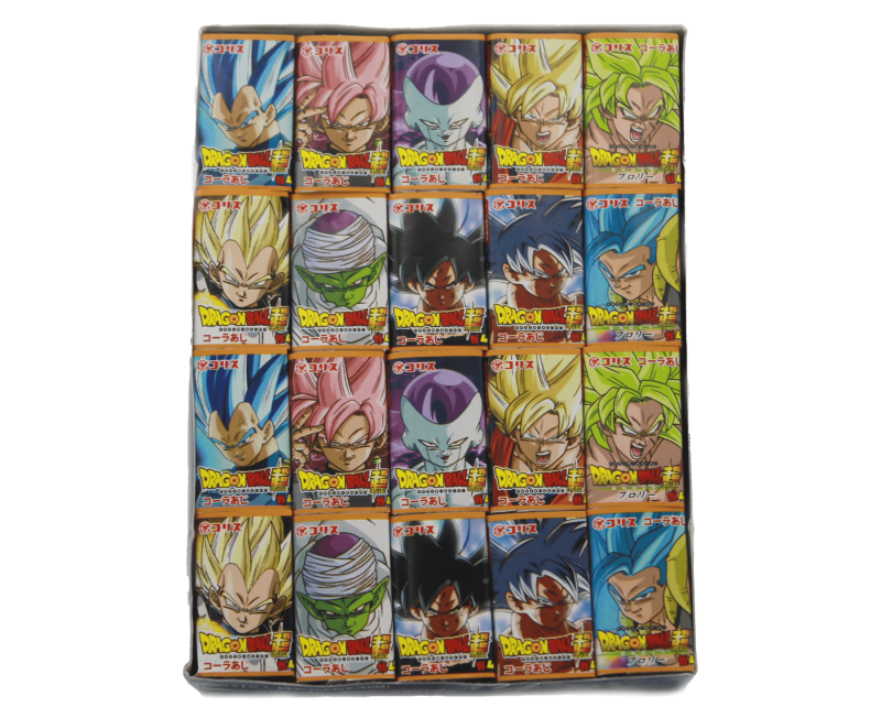 Chewing gum - snacks japonais - Dragon Ball Super 