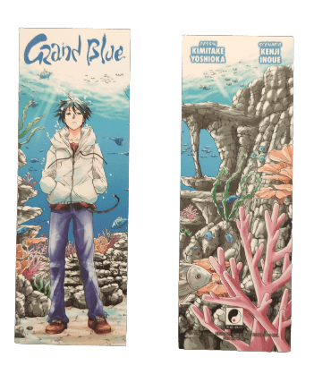 Marque-pages Grand Blue Marque-pages - Grand Bleu - Éditions Meian