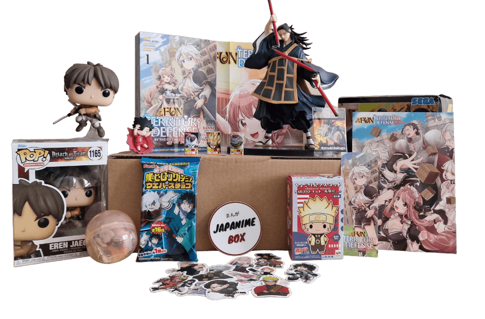 Japanime Box de Juillet Japanime - Box manga - Manga box - box de juillet - cadeau manga