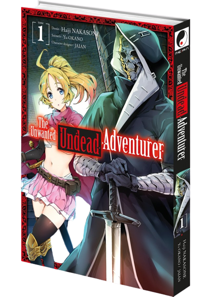 Manga The Unwanted Undead Adventurer Tome 1, Seinen Editeur Meian Manga - The unwanted Undead Adventurer - Tome 1 - Edition Meian - Seinen