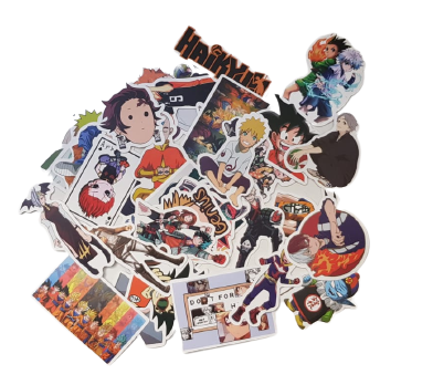 Stickers manga - MHA - KNY - DBZ - Naruto - HxH - Haikyuu - Japanime
