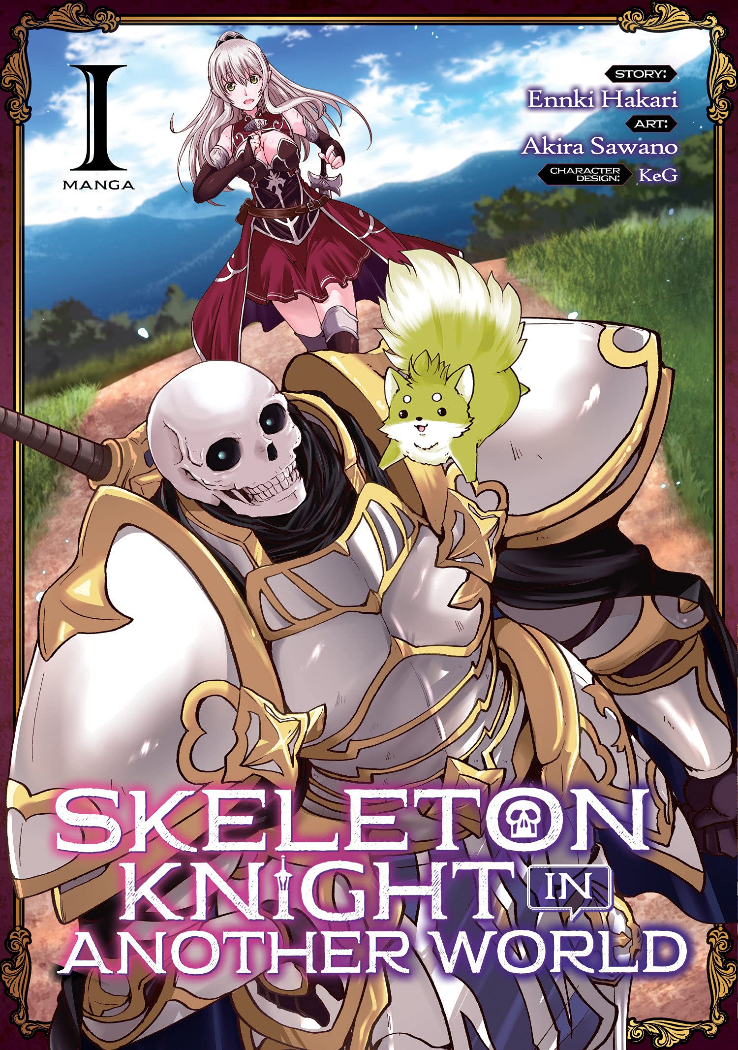 Manga Skeleton Knight In Another World Tome 01, Edition Meian Manga - Skeleton Knight In Another World - Tome 01 - Shonen - Editeur Meian