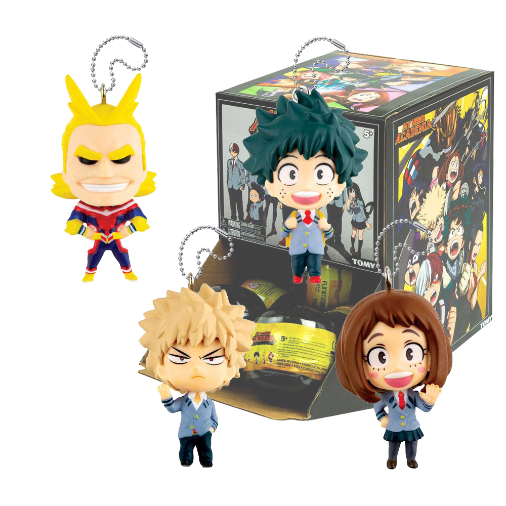 Gashapon My Hero Acdemia My Hero Academia - Izuku - Ochaco - All might - Bakugo - Katchan - midoriya - One for All - Gashapon