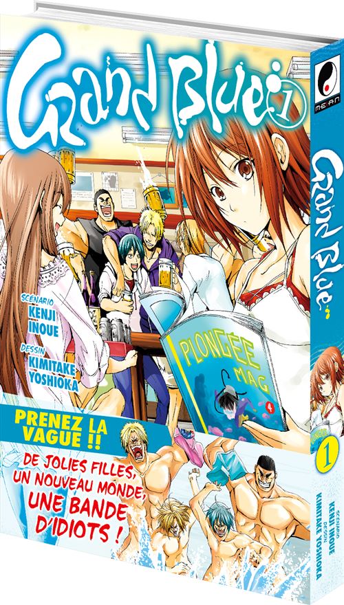 Tome 1 du manga Grand Blue Manga - Seinen - Grand blue - Tome 1 - Éditions Meians