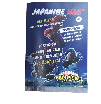 Japanime Mag' du mois d'Aout Japanime Mag' - N1 - Actualité manga et animé