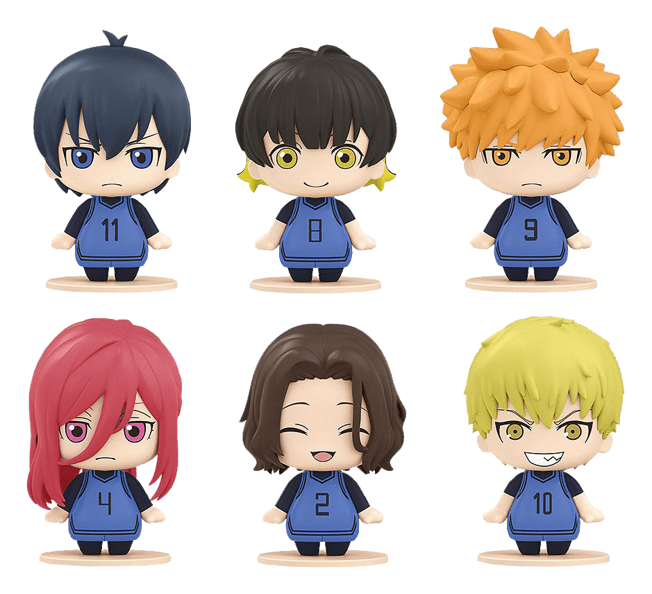 figurine - Good Smile Company - Blue Lock - Isagi - Bachira - Kunigami - Chigiri - Watara - Raichi - Japanime - manga box