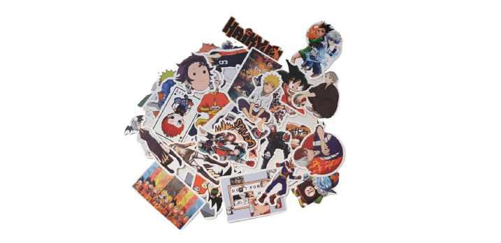 Stickers- manga - animé - Radiant - One Piece - Blue Lock - Chainsaw - Japanime - meilleur box manga