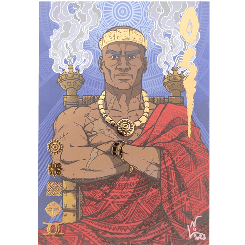 Ex-libris Red Flower dédicacé Red Flower - Justlouis - Louis - mangaka - Ex Libris dédicacé - Glénat - Illustration