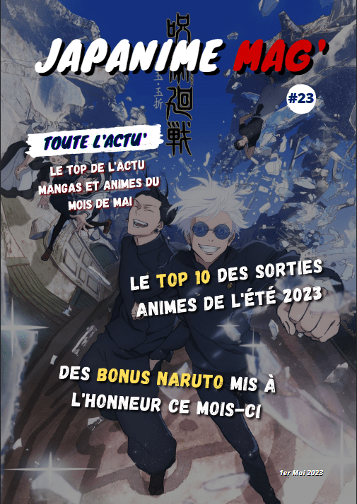 Japanime Mag #23 Japanime Mag' #23 - Actu manga - Actu anime - Jujutsu Kaisen - Bleach