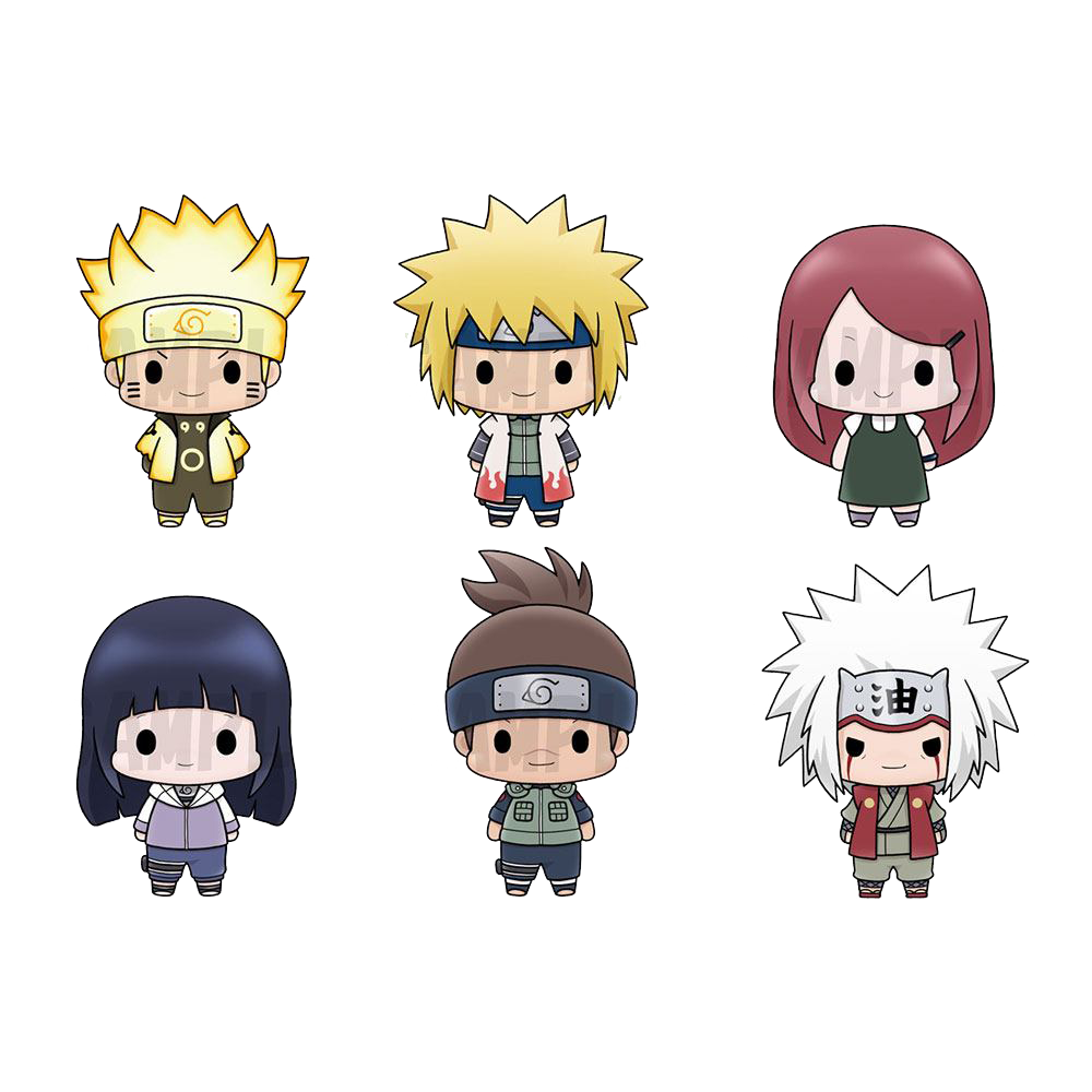 Naruto Shippuden - Naruto - Mini figurine - Minato - Kurenai - Hinata - Hiruka - Jiraya - Japanime